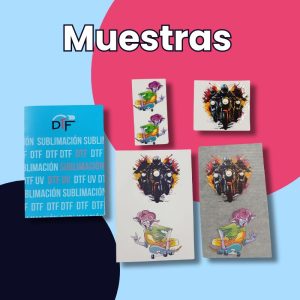 Muestra de productos